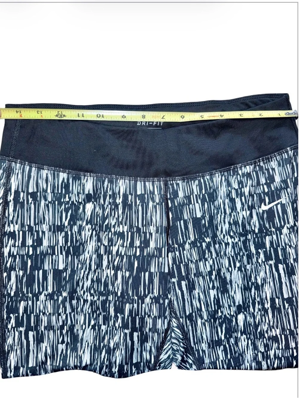 NIKE 821777-010 RUNNING POWER GRAPHIC CROP LEGGING Large